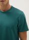 Regular fit green pure cotton T-shirt_3
