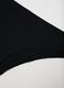 Women's black stretchy fabric briefs_5