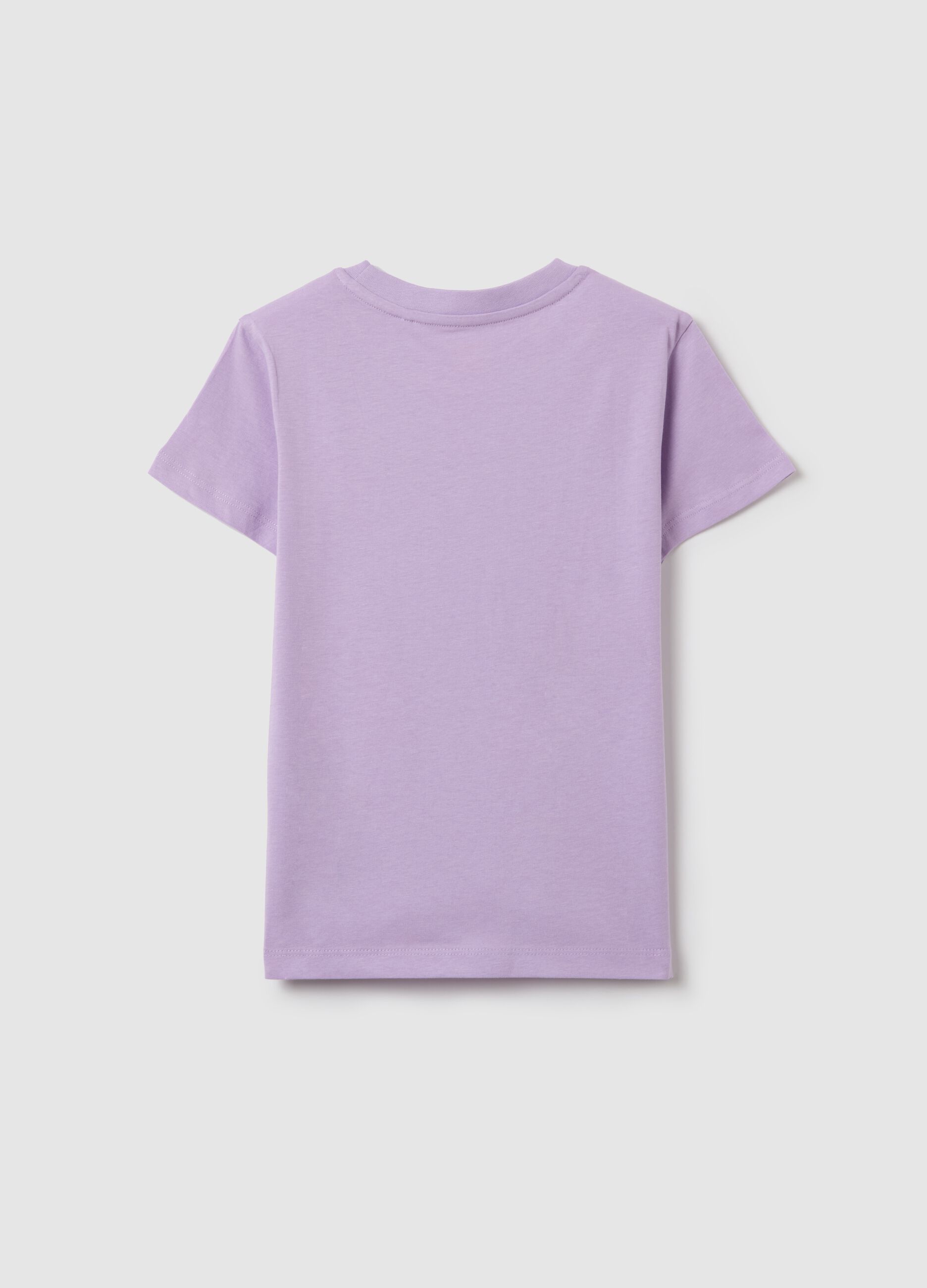 Cotton T-shirt with "Street Art" print