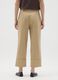 Beige cotton trousers regular fit_3