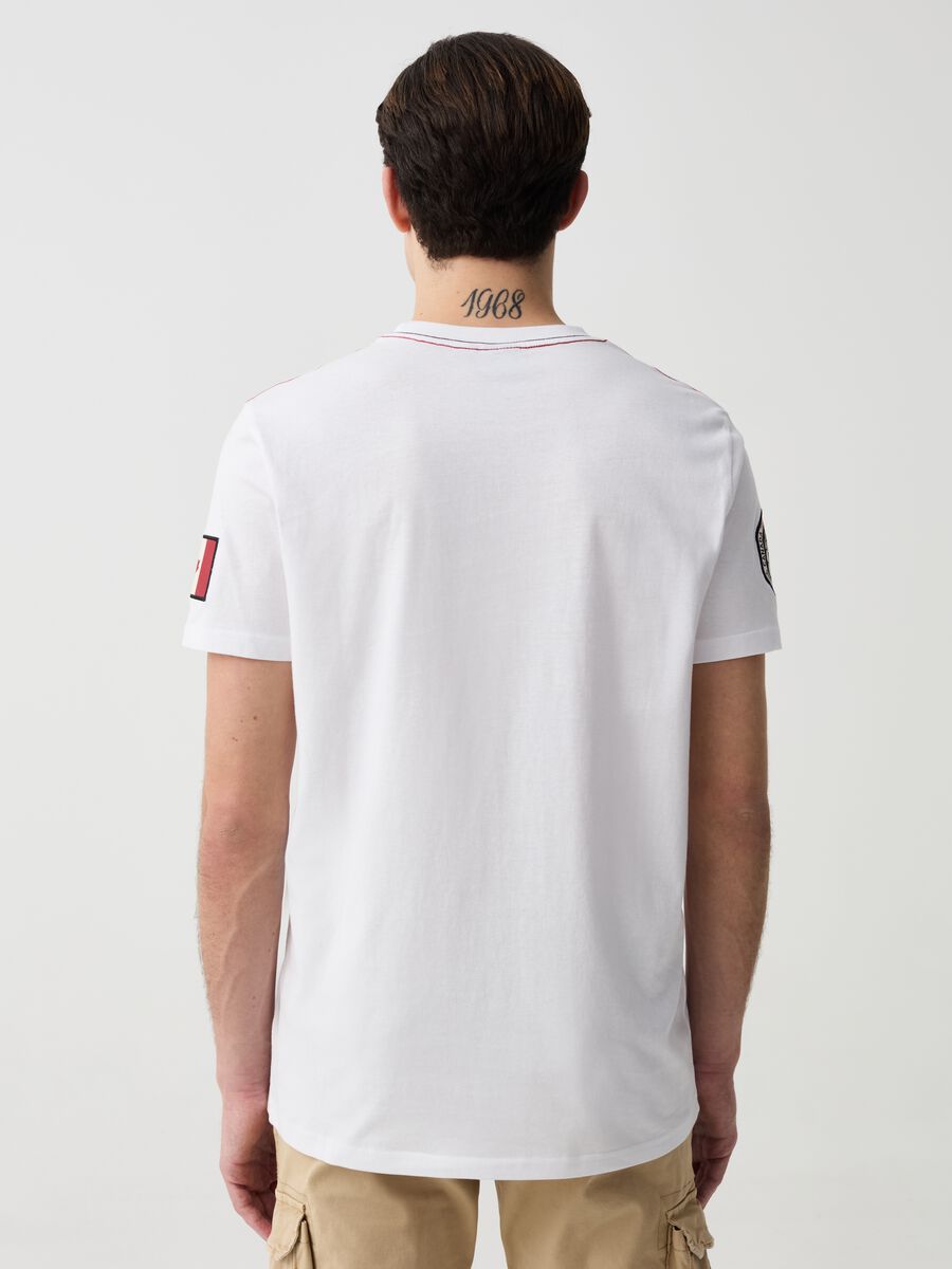 Canada Trail T-shirt with contrasting stitching_1