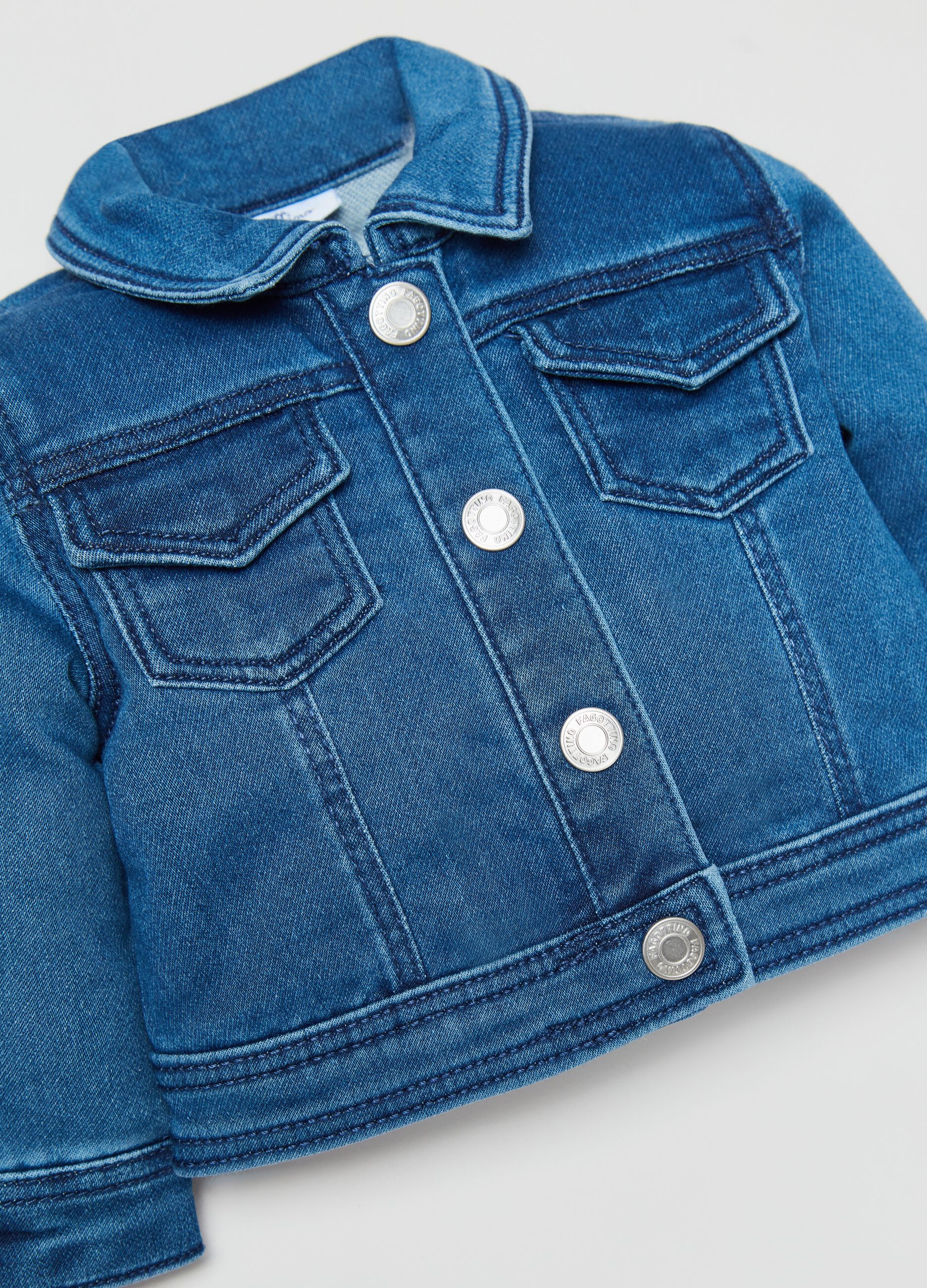 Giacca in denim con tasche_2