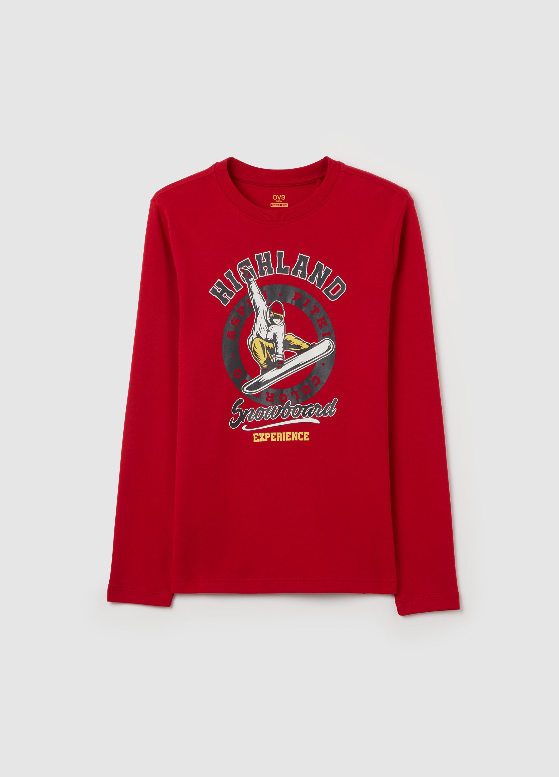 T Shirt e Polo Ragazzo Rosso OVS