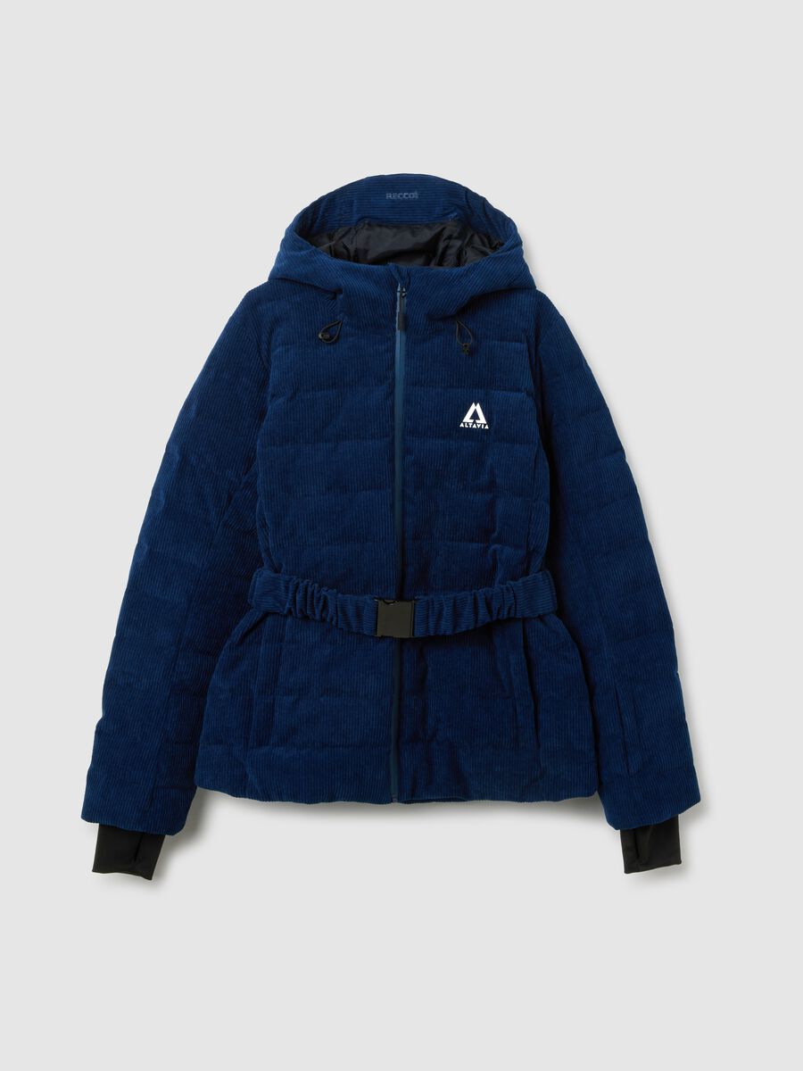 ALTAVIA Velvet Ski Jacket WITH DEBORAH COMPAGNONI_5