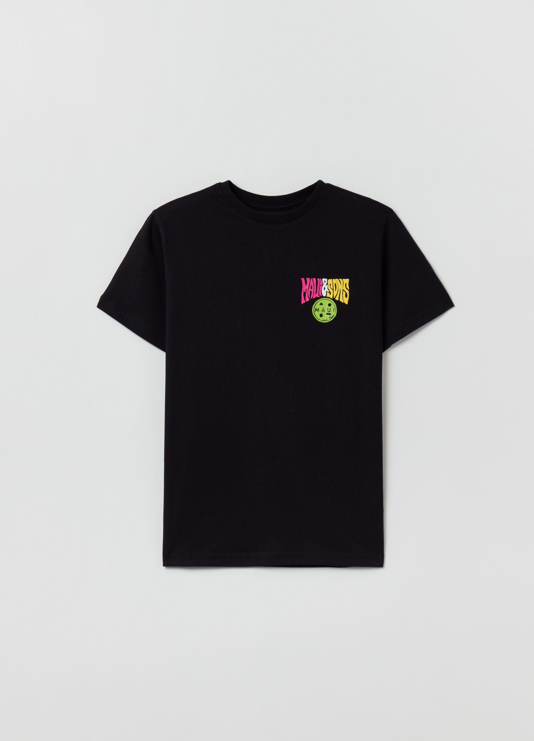 T-shirt con stampa Maui and Sons_0