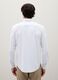 White slim fit stretch fabric shirt_3