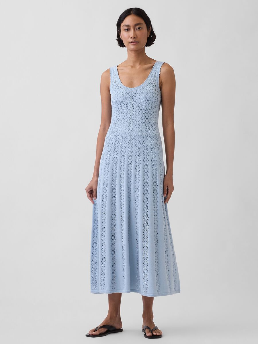 Pure Cotton Long Dress_0