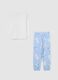 White pyjamas with bear print_1