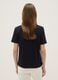 Black pure cotton regular fit T-shirt_2