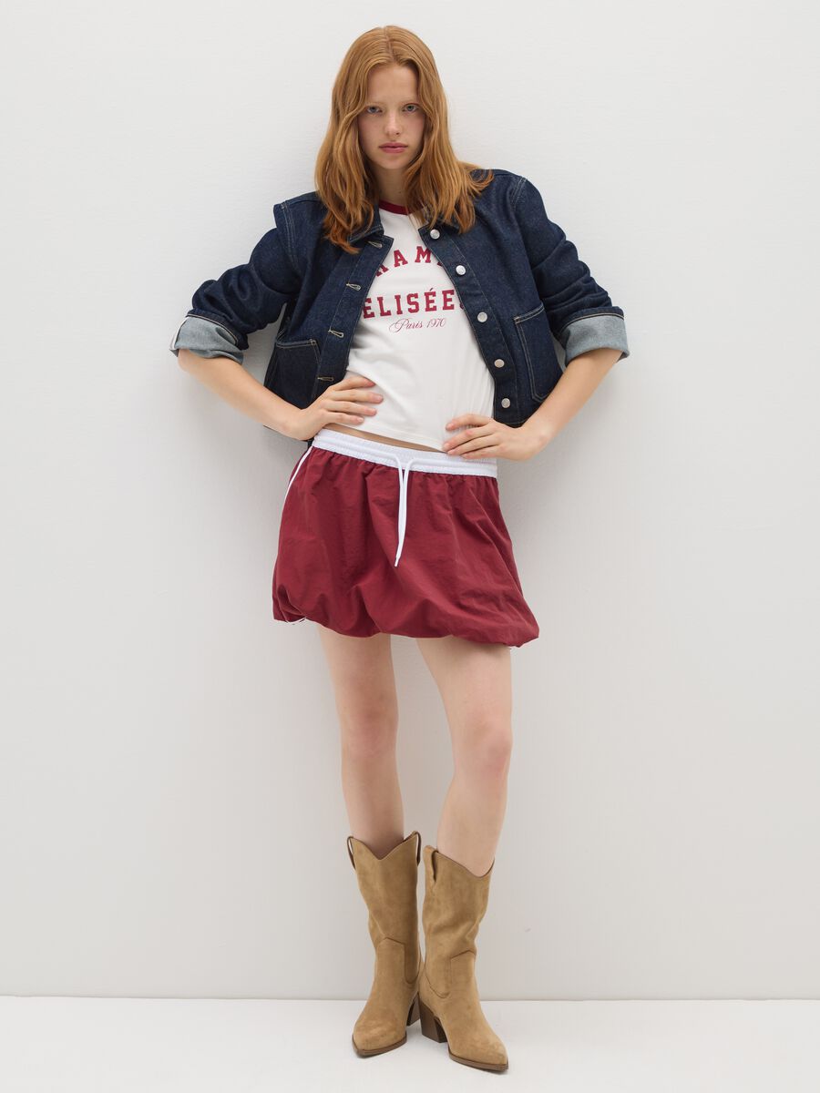 Giacca in puro cotone blu regular fit_2