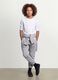 White long-sleeve T-shirt in pure organic cotton, regular fit, for boys_0