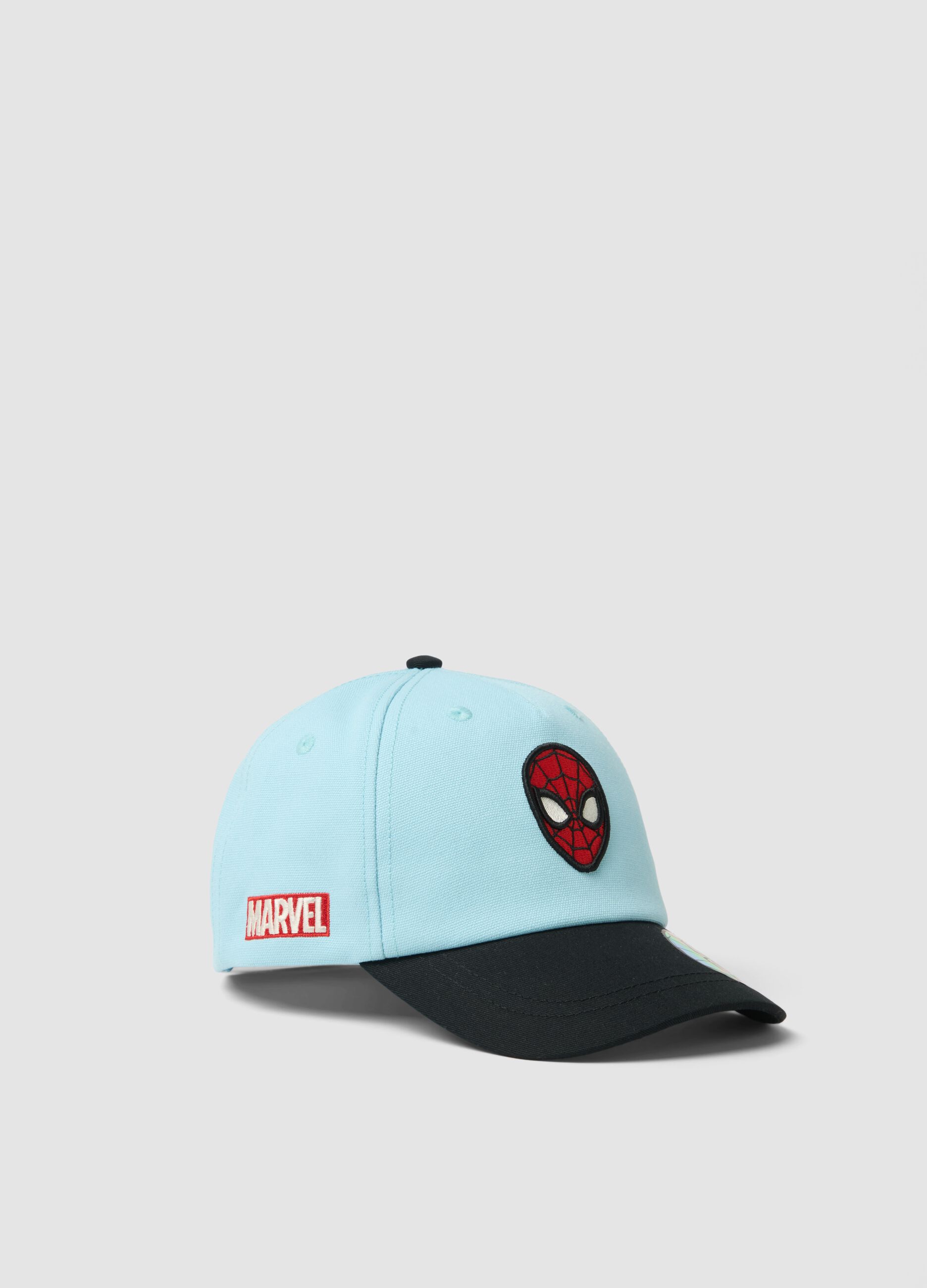 Cappellino Ufficiale Spiderman Per Bambino – Rosso – 100% Poliestere – Visiera E Cinturino Regolabile (Taglia 48-54 Cm)