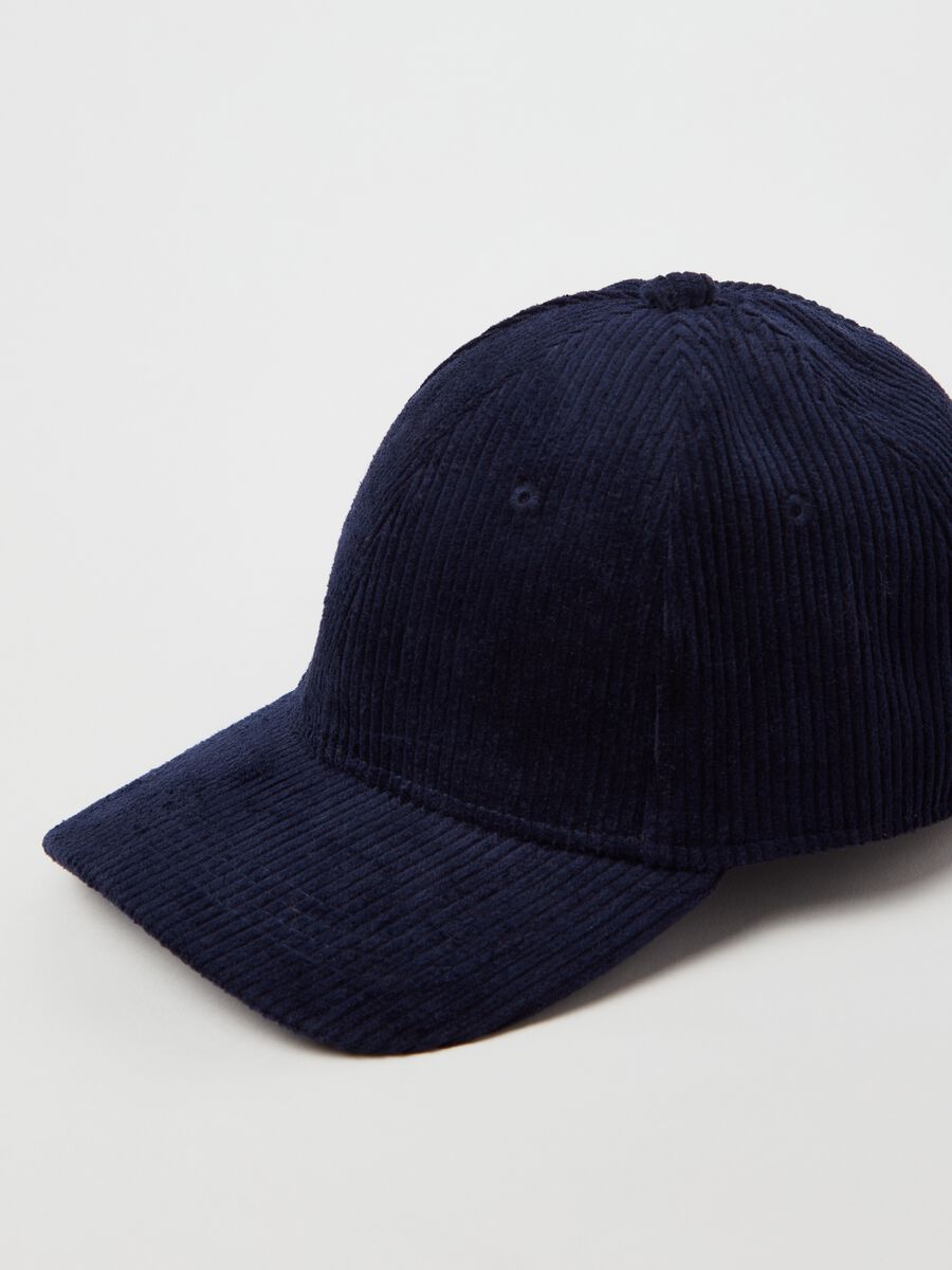 Cappello da baseball in corduroy_1