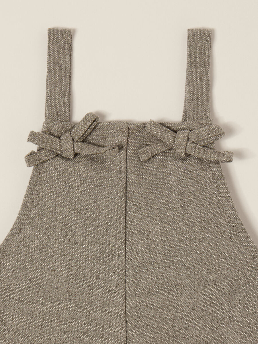 Grey dress with ruffles and pockets_2