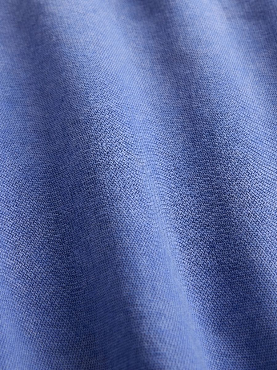 Blue cotton sweatshirt for children_4