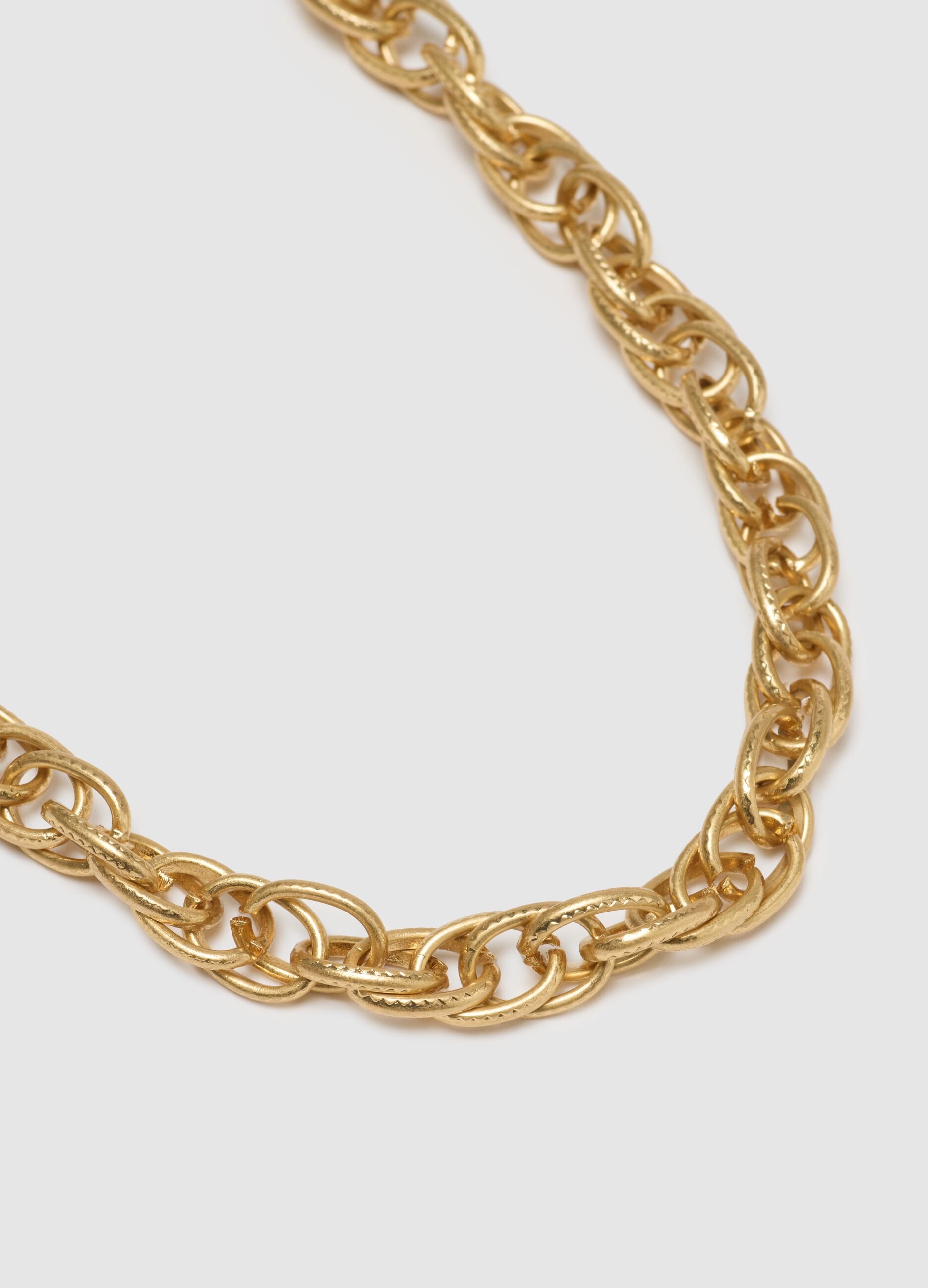 Braided Gold Necklace
