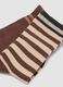 Tripack di calze lunghe marroni in cotone organico elasticizzato_1