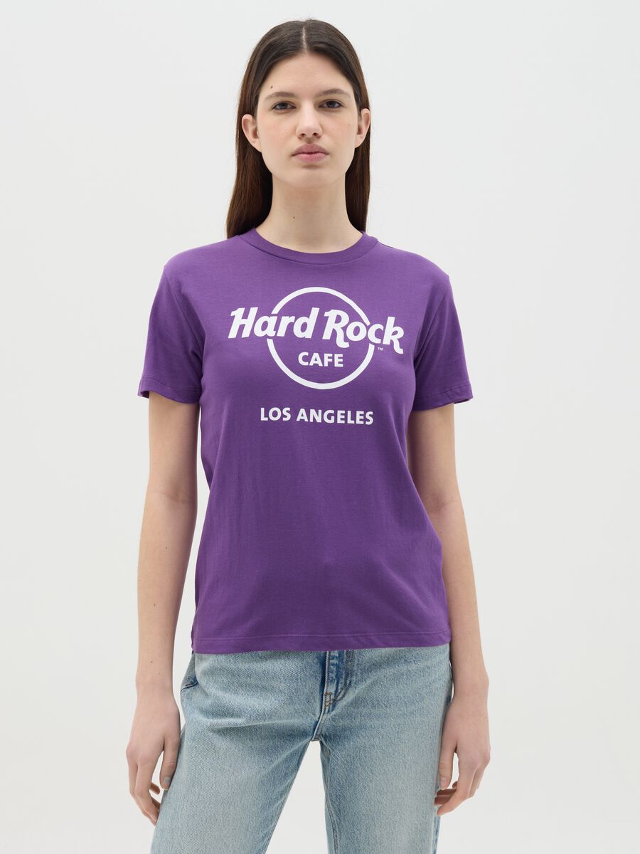 T-shirt with Hard Rock Cafè Los Angeles print_0