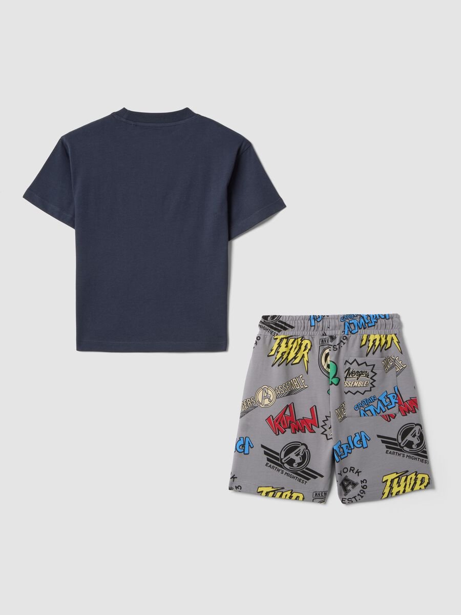 Multicolour pure cotton boys&rsquo; set with Marvel prints_1