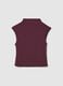 Sleeveless Bordeaux Top_4