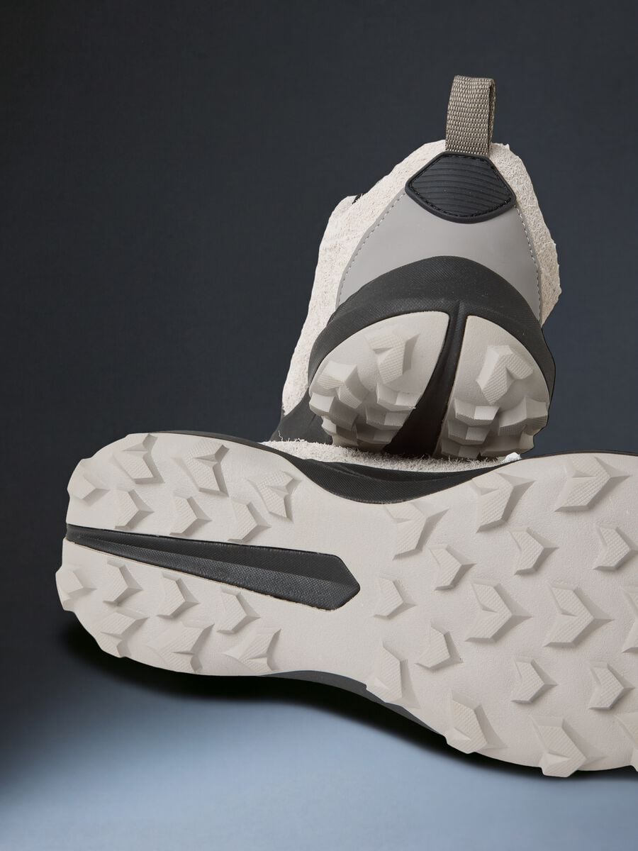 Scarpa Beige Outdoor Idrorepellente in Vera Pelle ALTAVIA WITH DEBORAH COMPAGNONI_2