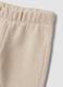 Beige cotton-blend tracksuit set, regular fit, with print_2