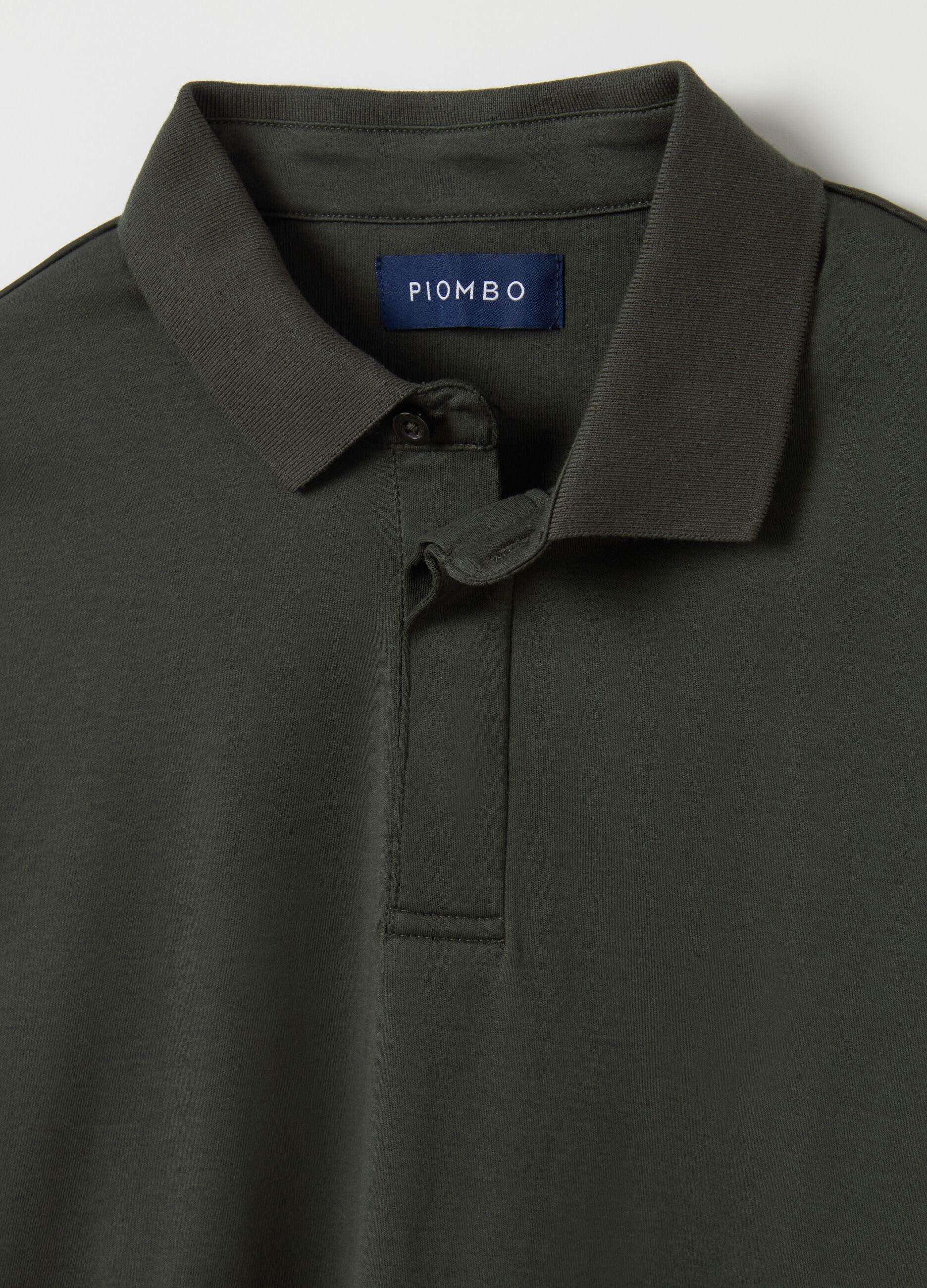 Cotton polo shirt