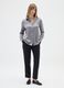 Long-sleeved grey satin shirt_1