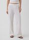 Wide-leg linen-blend trousers_1