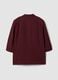 Red regular-fit lined blazer with classic lapels_6