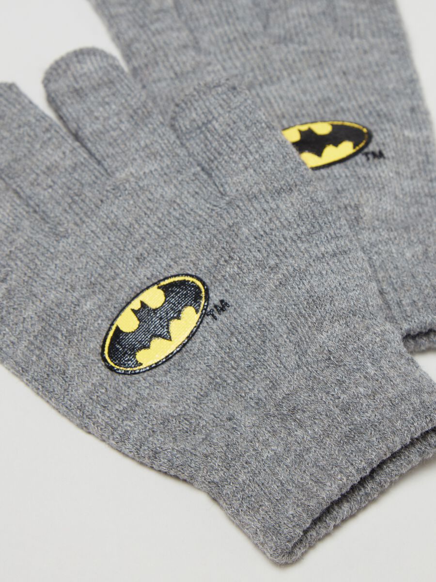 Guanti con stampa logo Batman_2