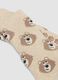 2-pack multicolour non-slip baby socks in stretch organic cotton_2