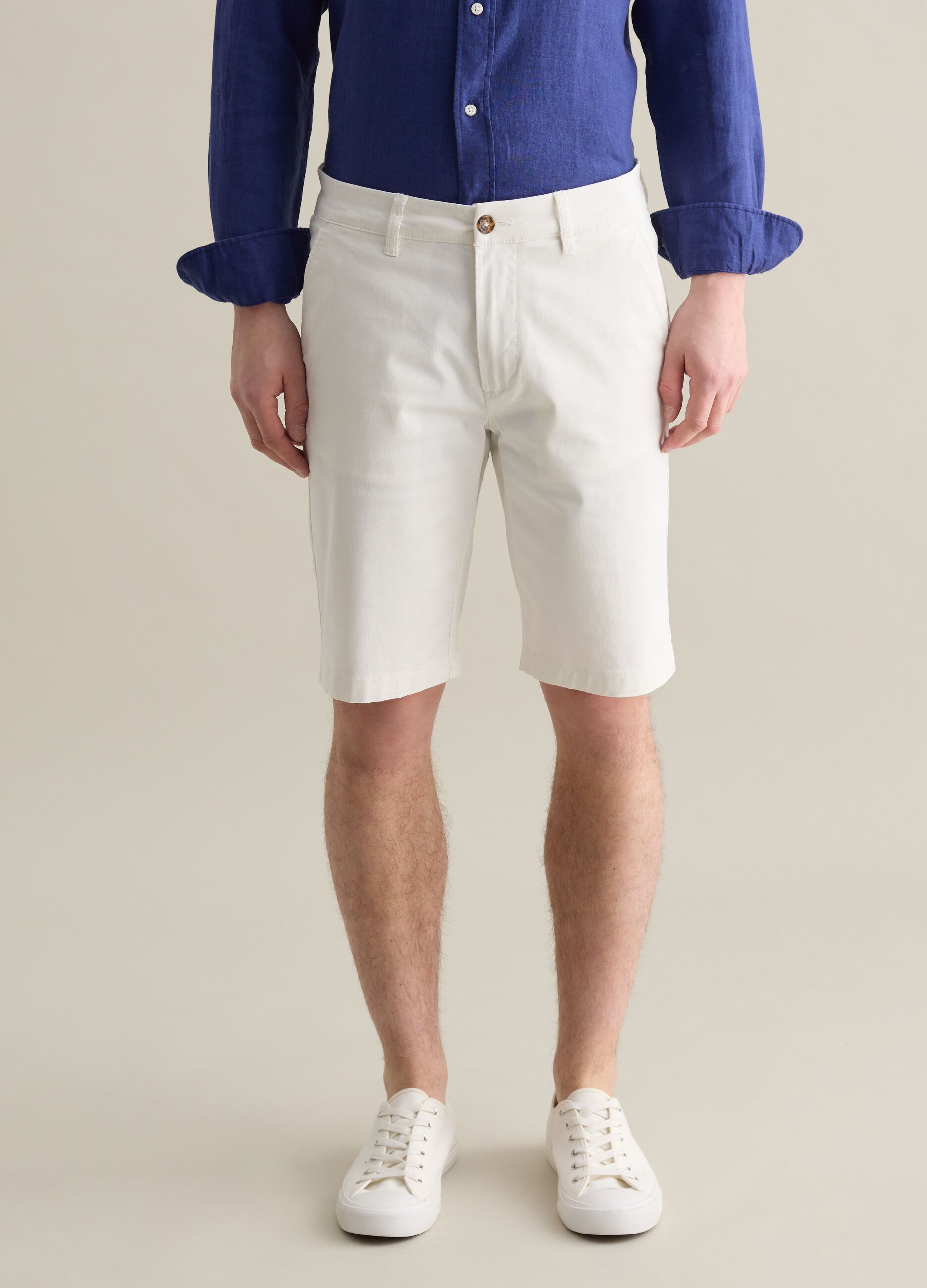 Bermuda chino in cotone stretch