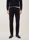Black regular-fit jeans in a cotton, lyocell and viscose blend_1