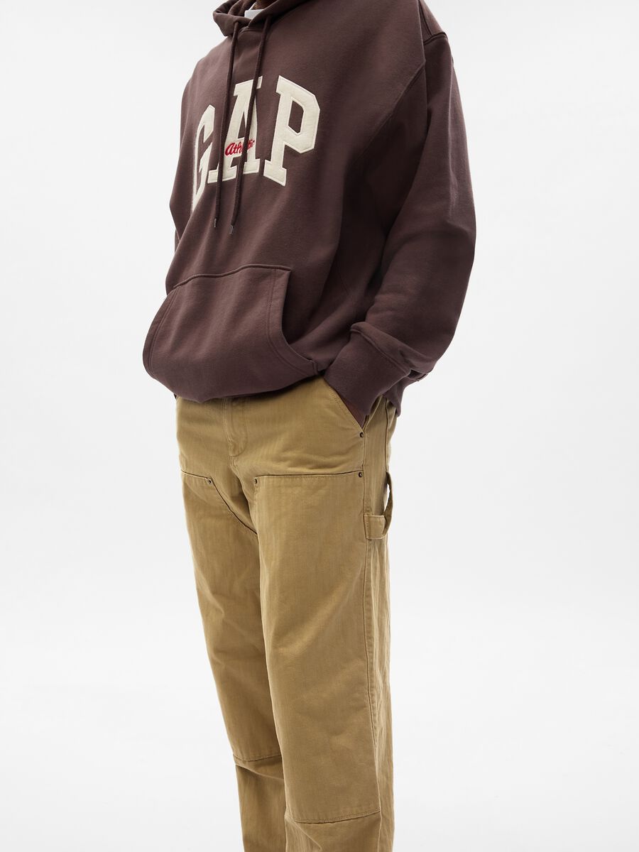 Pantaloni carpenter con trama ripstop_2
