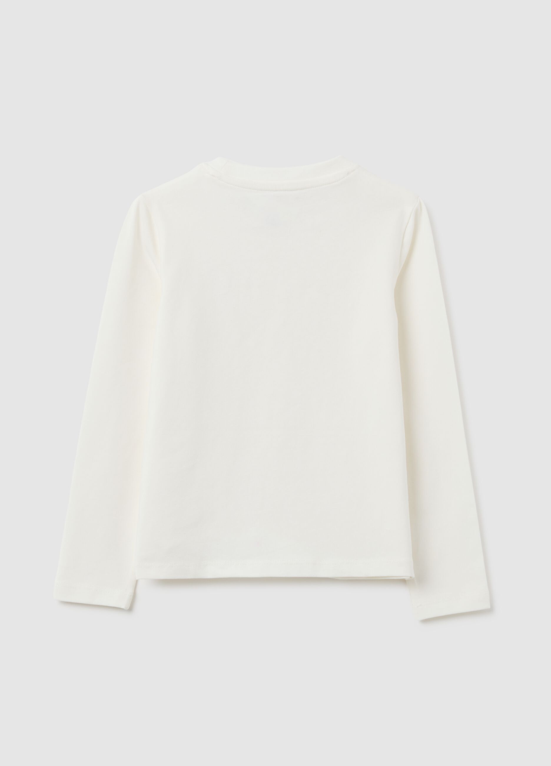 White Long Sleeve Top