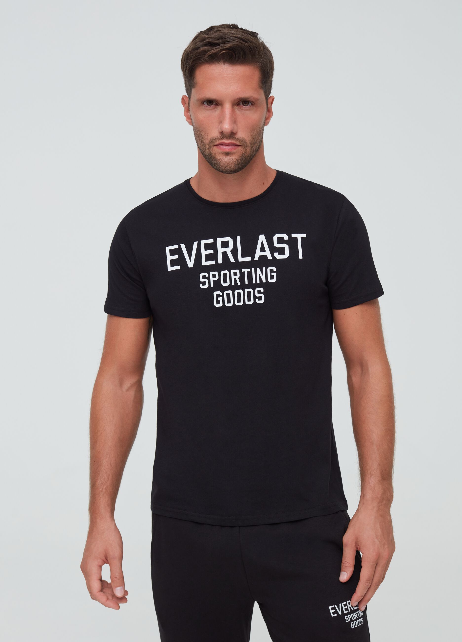 T-shirt in 100% cotton with Everlast print