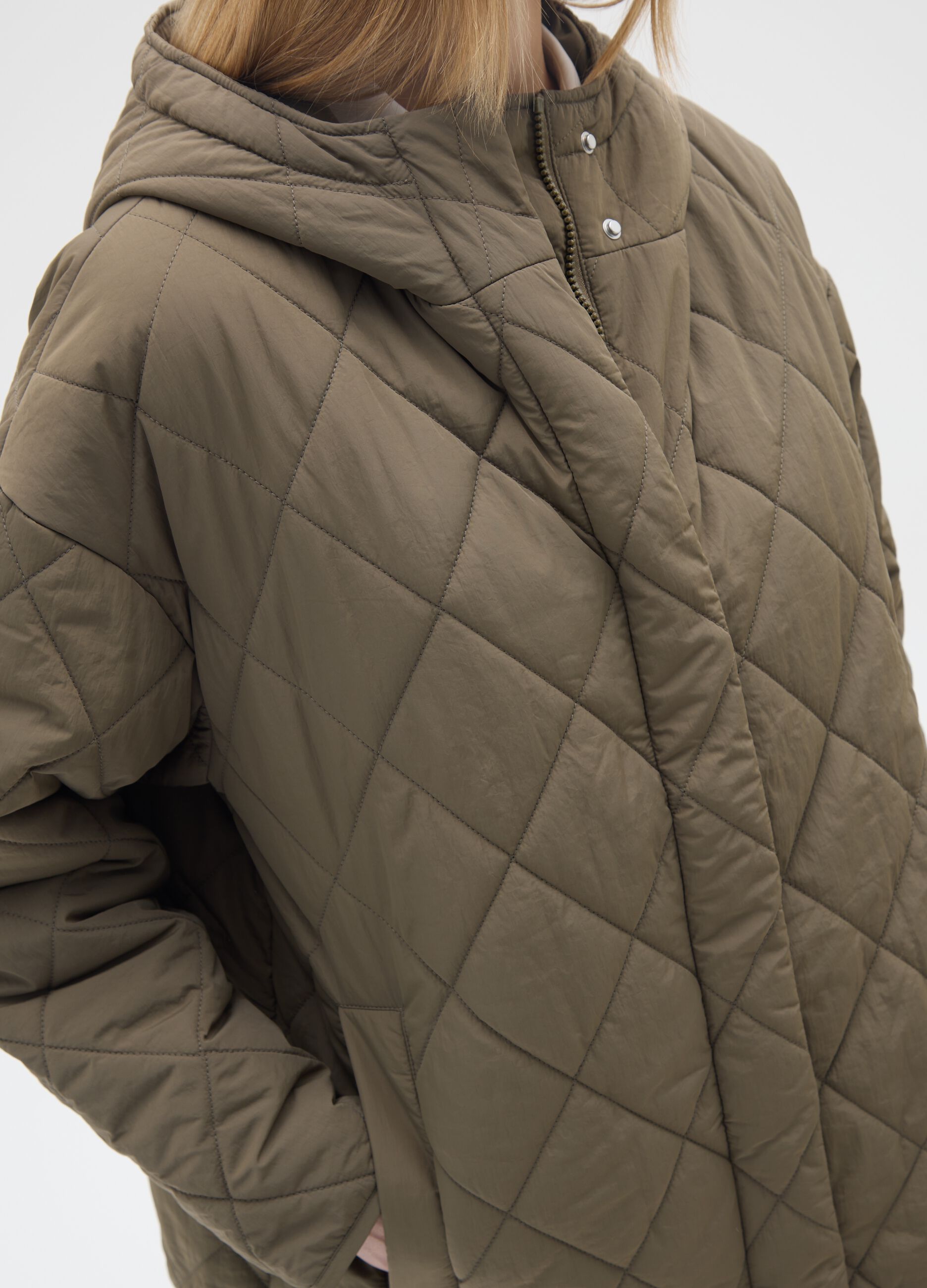 Green Quilted Jacket