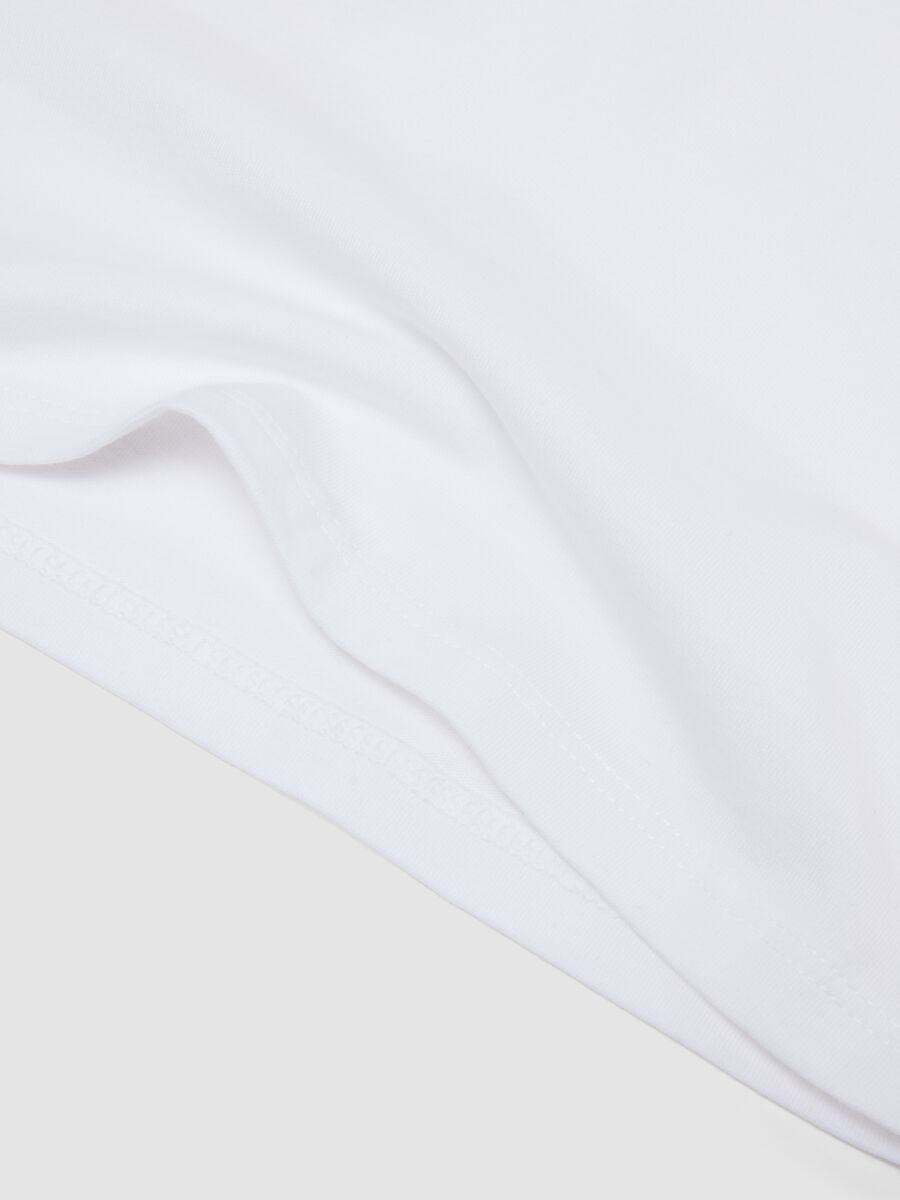 Tripack canotte in puro cotone multicolor da neonata regular fit_2