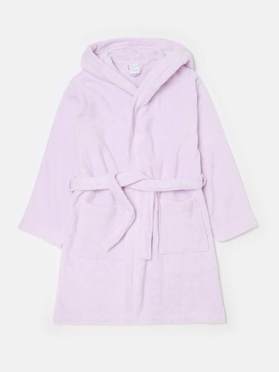 Solid colour bathrobe size S/M_0