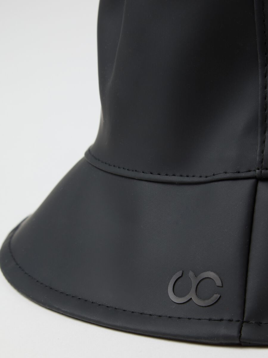 Black PVC hat_1