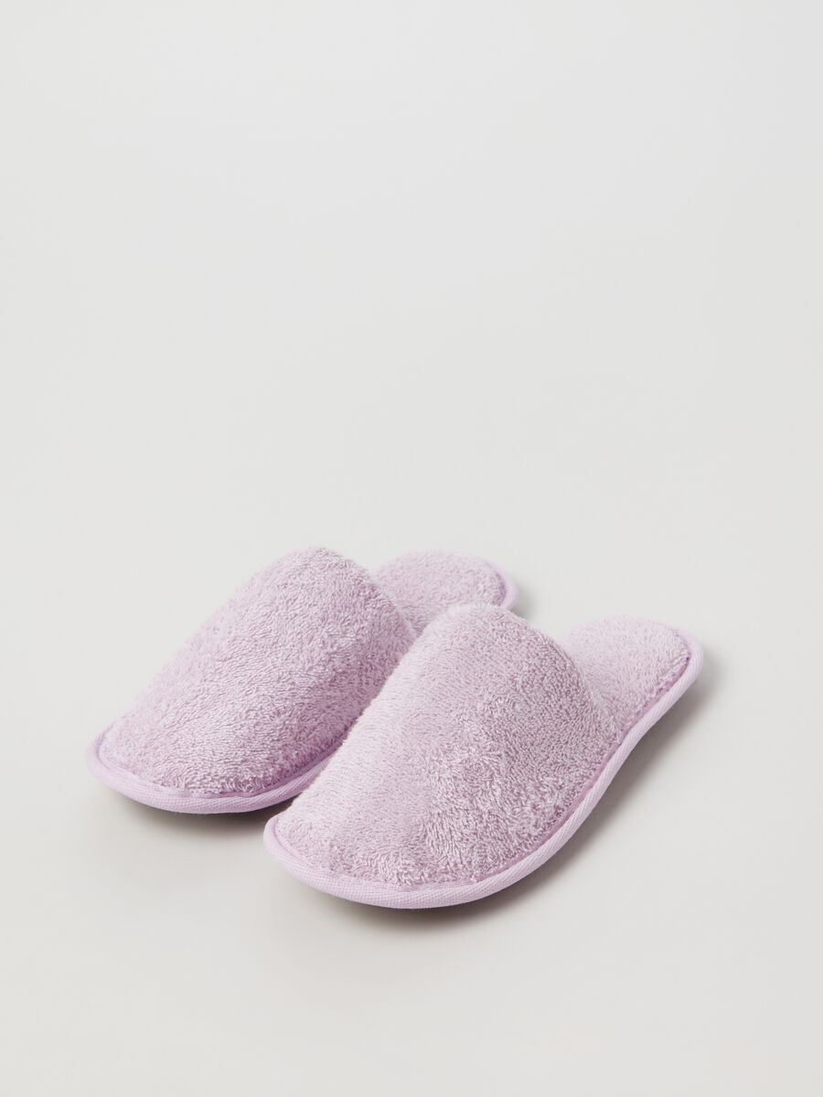 Slippers 38/40 solid colour (pink)_1
