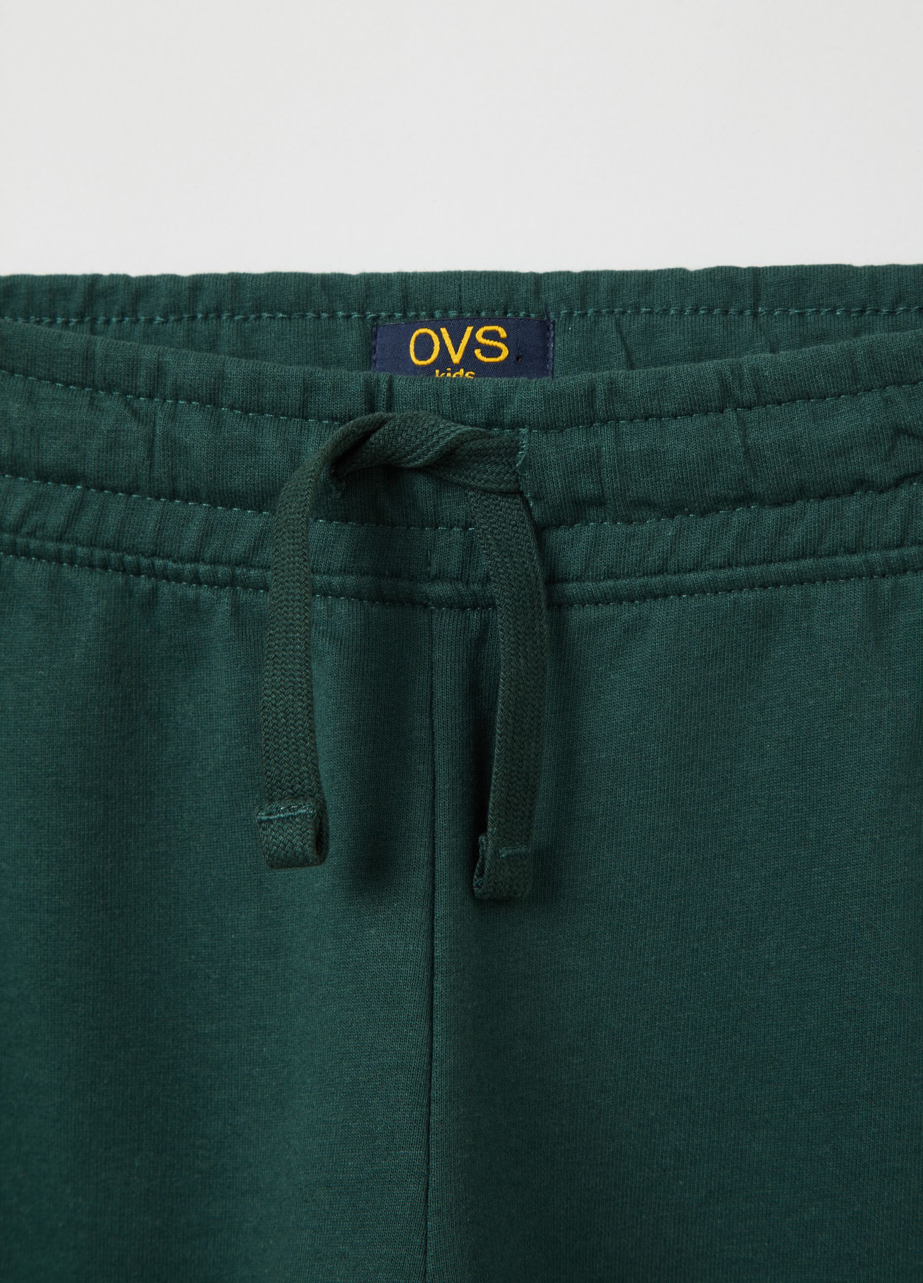 Bipack joggers in felpa con coulisse_2