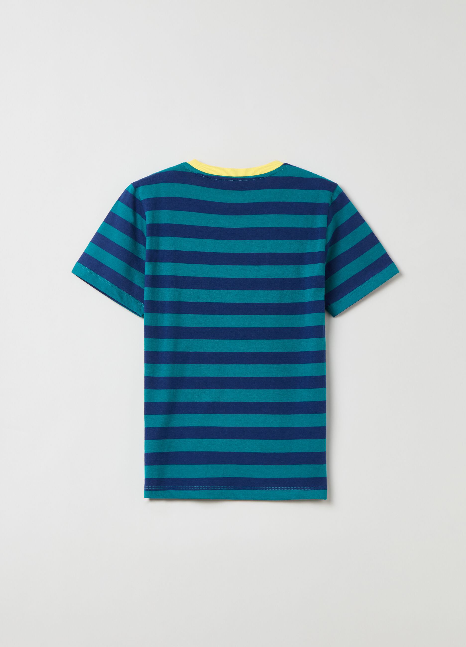 T-shirt in cotone a righe