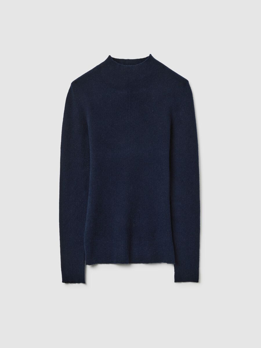 Maglione blu regular fit_4