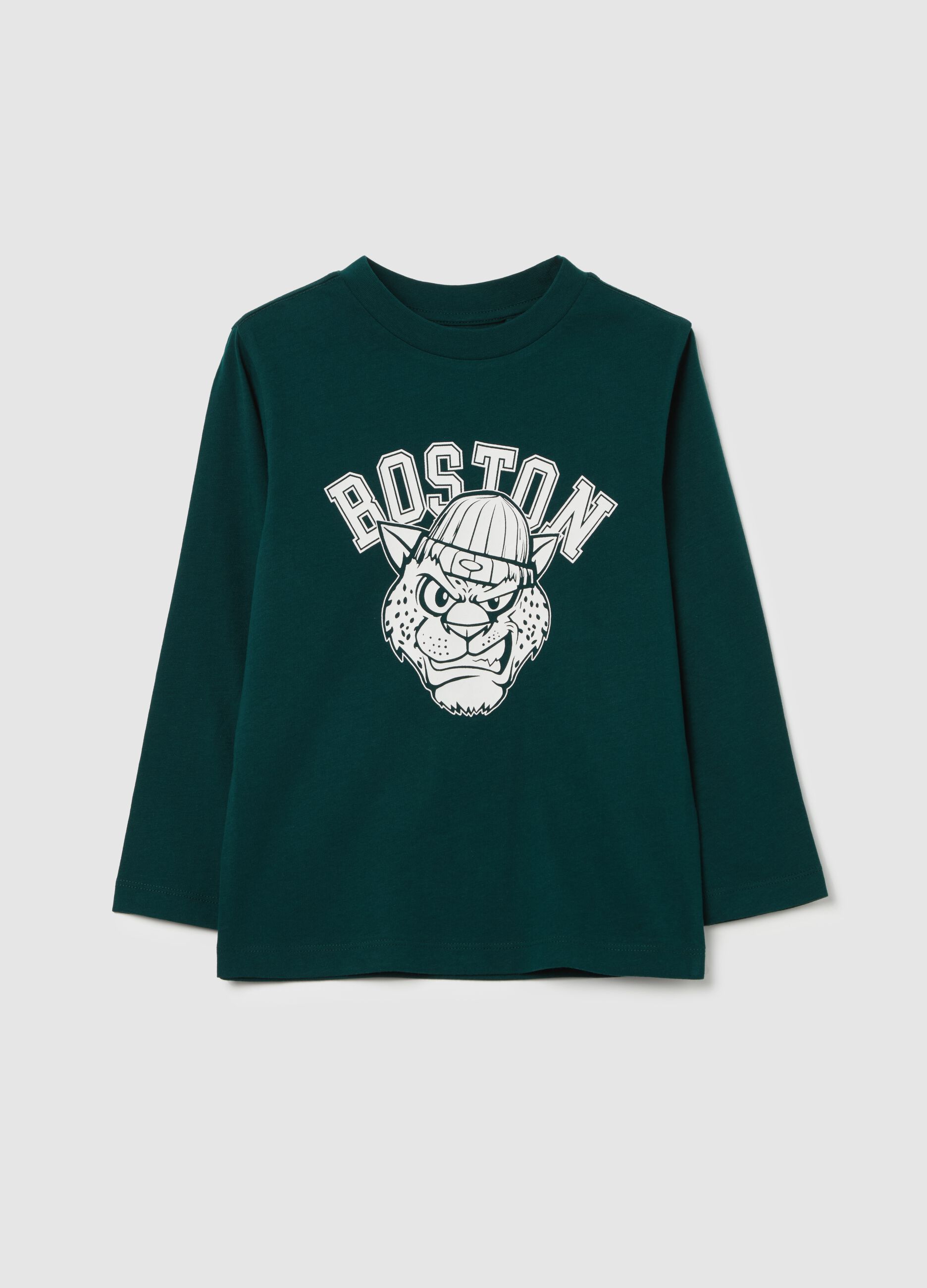 T Shirt e Polo Bambino Verde OVS