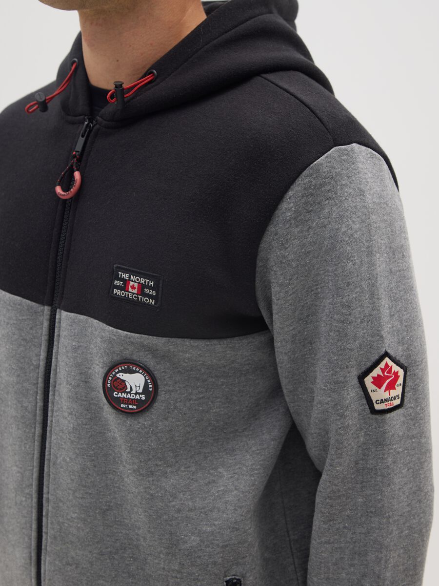 Multicoloured cotton blend regular fit sweatshirt_3