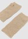 Beige Fingerless Gloves with Sparkles_1
