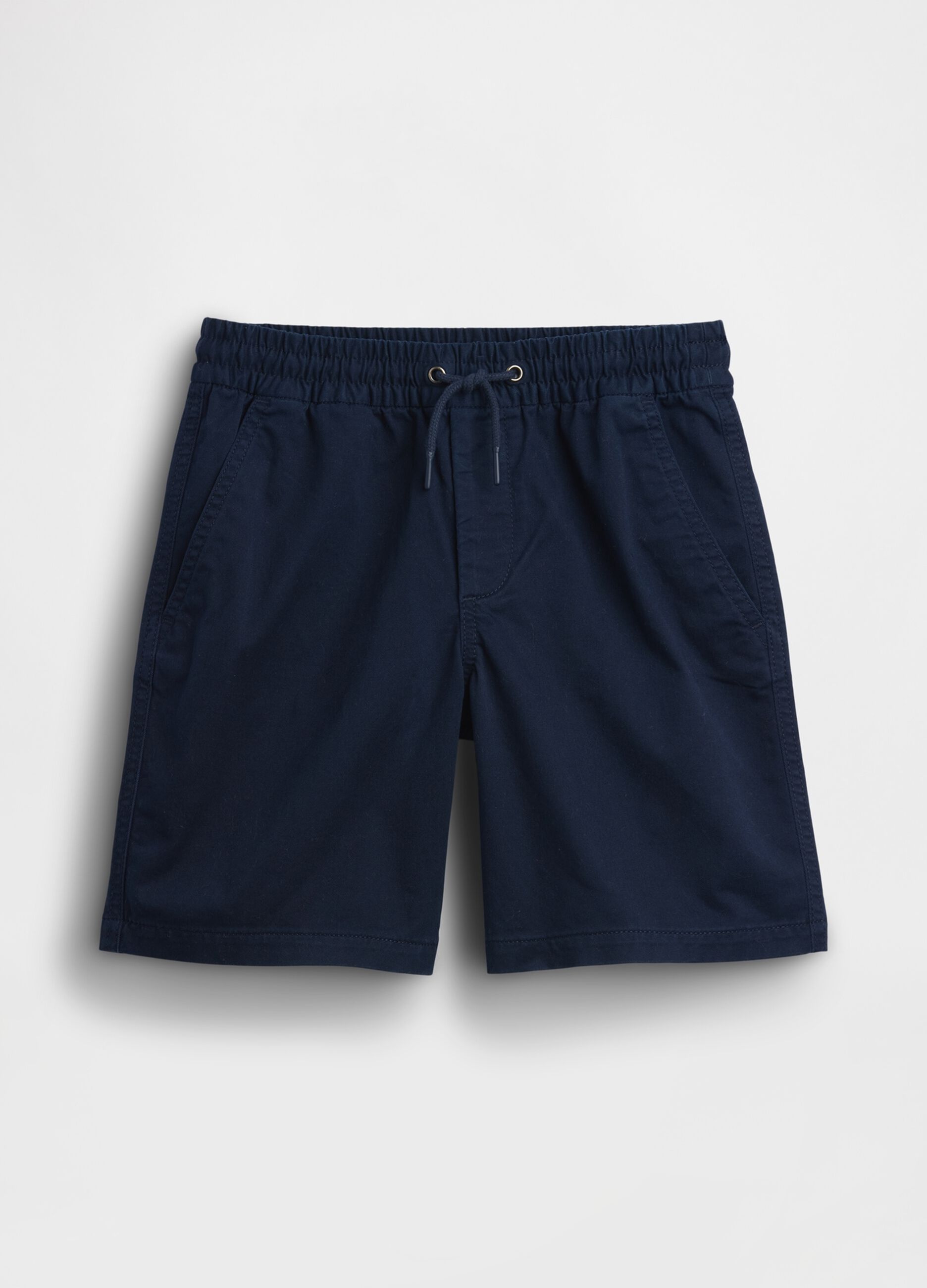 Stretch cotton shorts