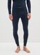 Blue Regular Fit Leggings_1